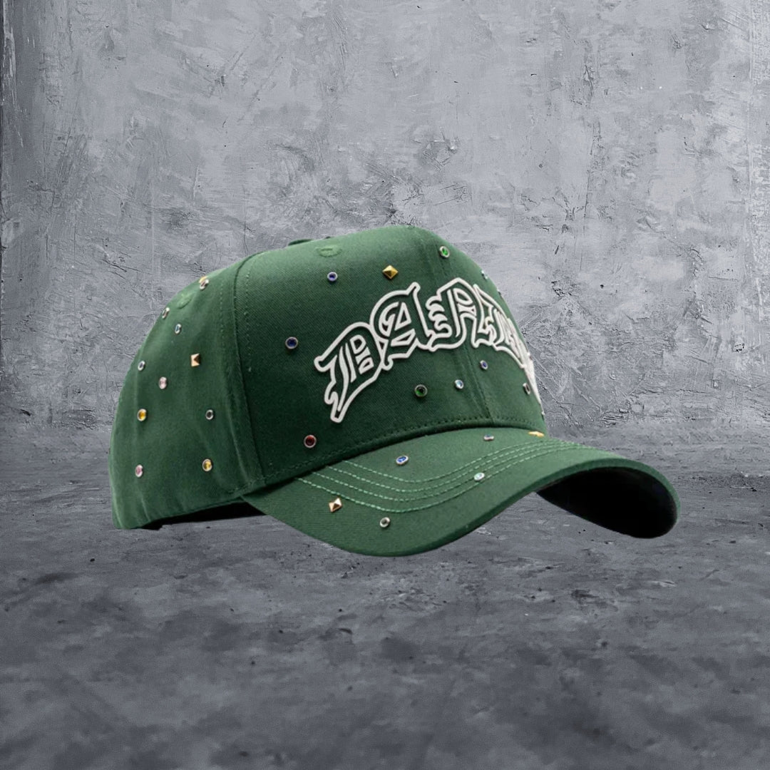 Gorra Dandy Hats - 10 aniversario verde / 10th anniversary green PREVENTA