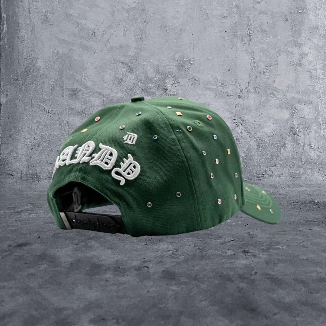 Gorra Dandy Hats - 10 aniversario verde / 10th anniversary green PREVENTA