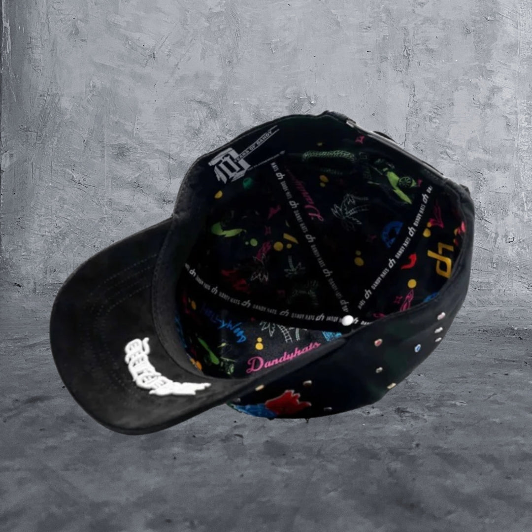 Gorra Dandy Hats - 10 aniversario negra / 10th anniversary black