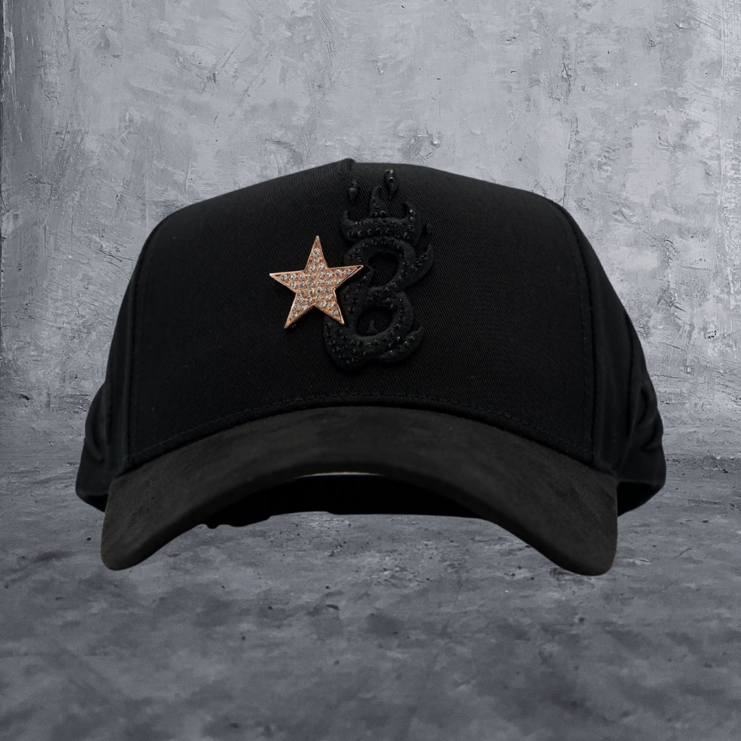 Barbas Hats - B Star Rose Gold