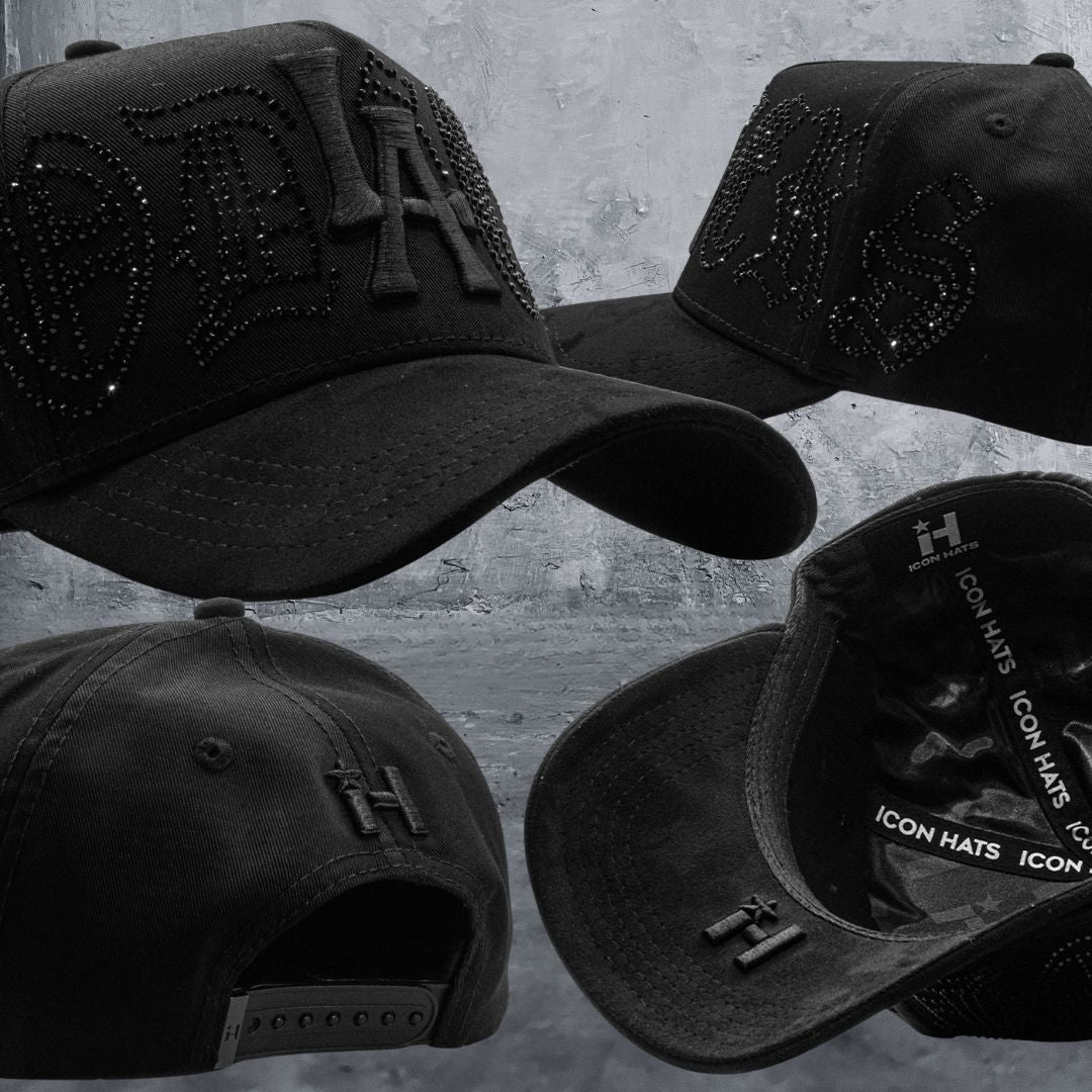 Gorra Icon Los Angeles LA Dodgers Crystal Black