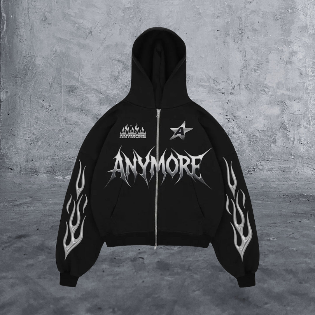 Anymore Hoddie - Anymore Cold Fire Hoddie Sudadera