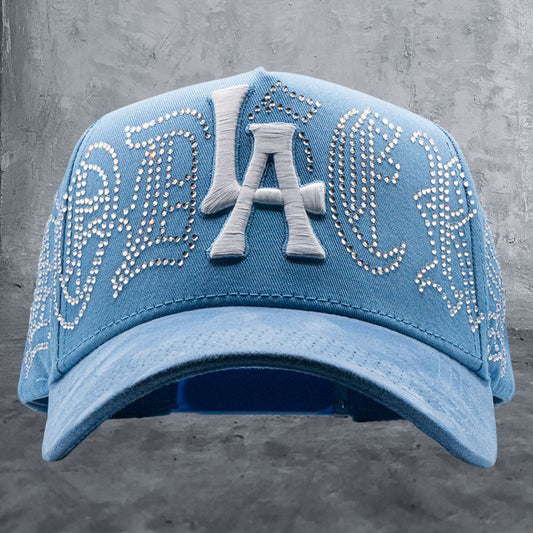 Gorra Icon Los Angeles LA Dodgers Crystal Sky Blue