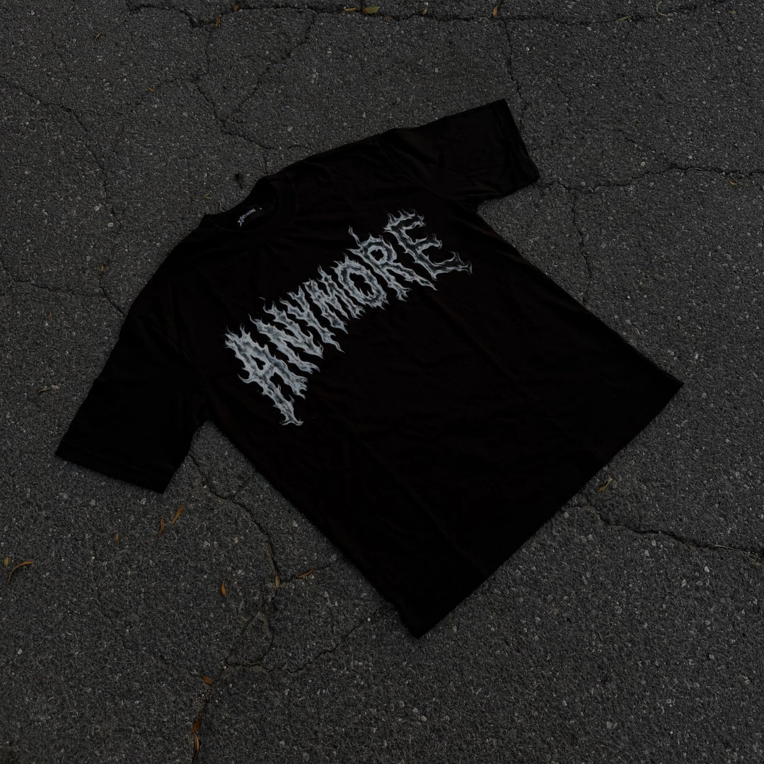 Anymore Tee - Anymore Cold Fire Tee T-Shirt Playera