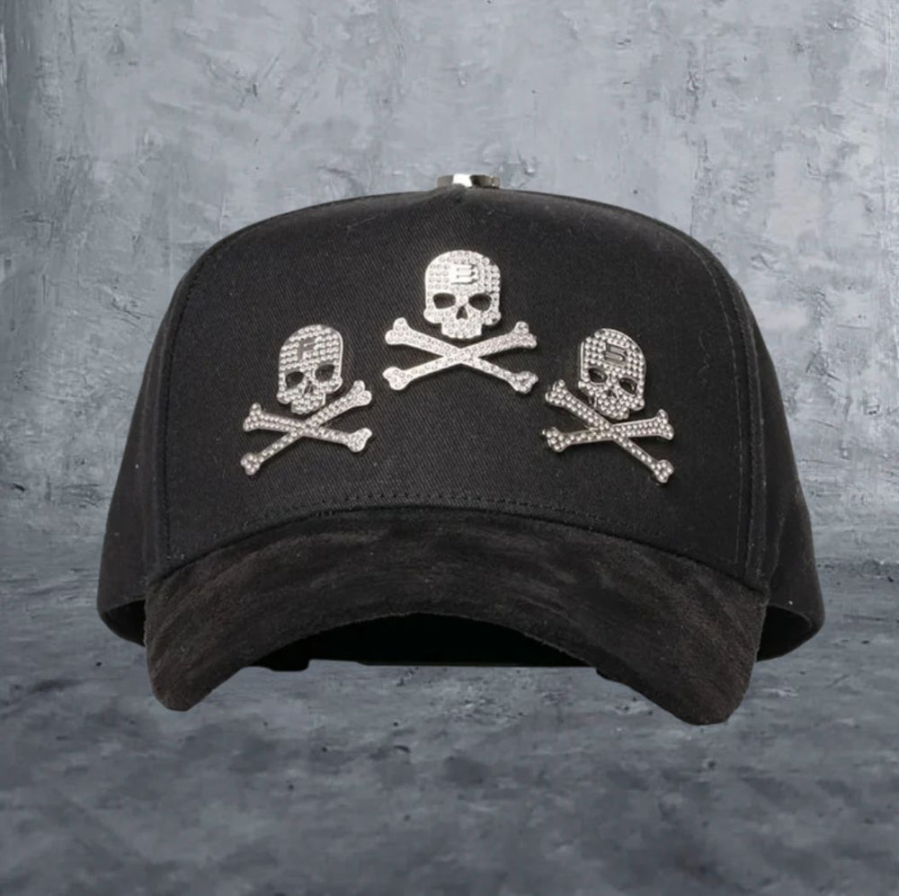 Gorra Barbas Hats x Lonche De Huevito Skull La FES