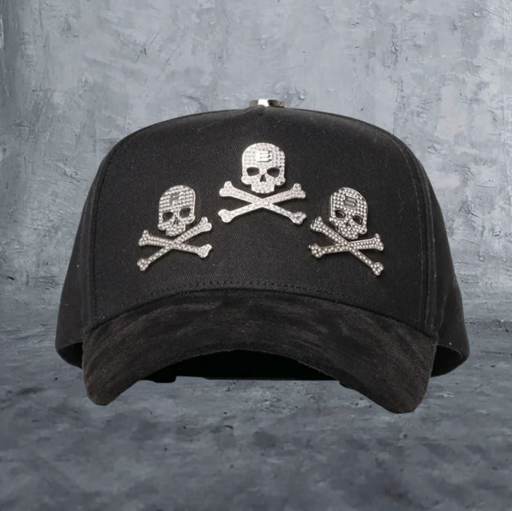 Gorra Barbas Hats x Lonche De Huevito Skull La FES