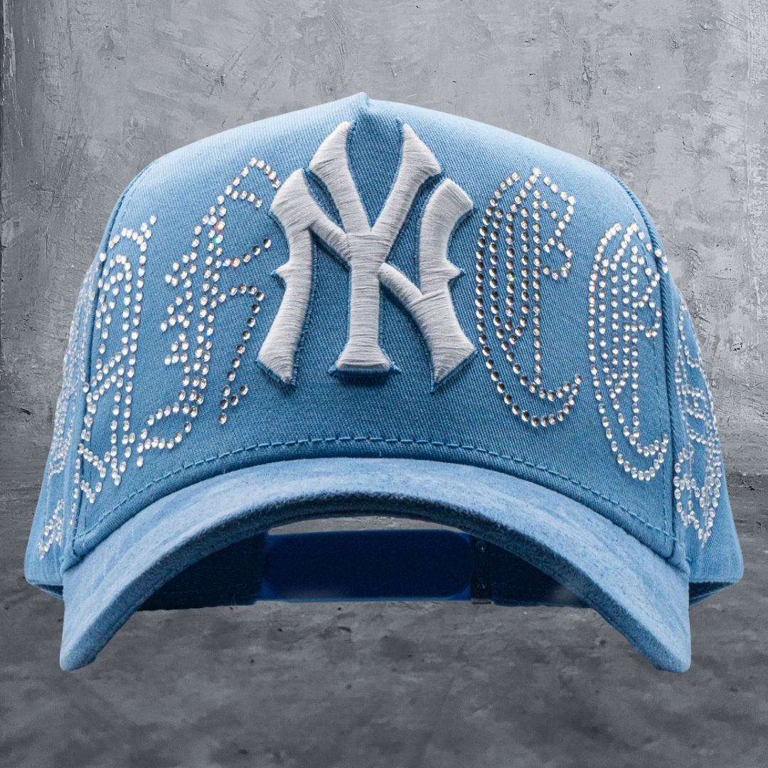 Gorra Icon Los Angeles NY Yankees Crystal Sky Blue