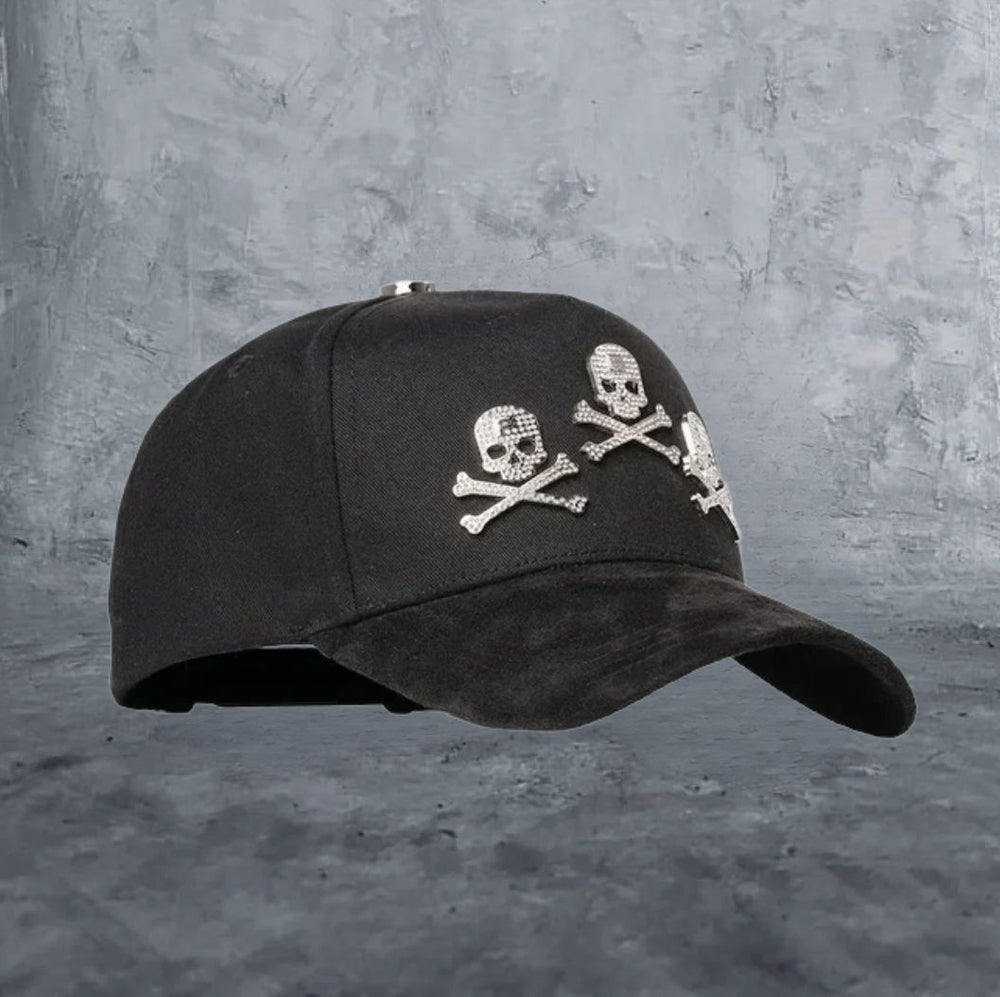 Gorra Barbas Hats x Lonche De Huevito Skull La FES