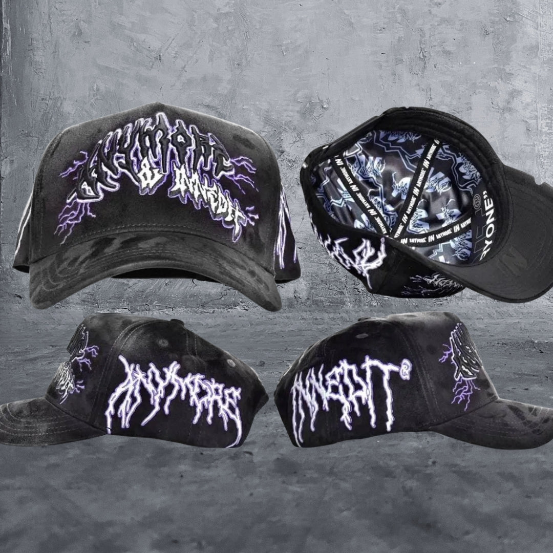 Gorra Innedit X Anymore - ANYMORE & INNEDIT (GLOW IN THE DARK)  (PREVENTA)