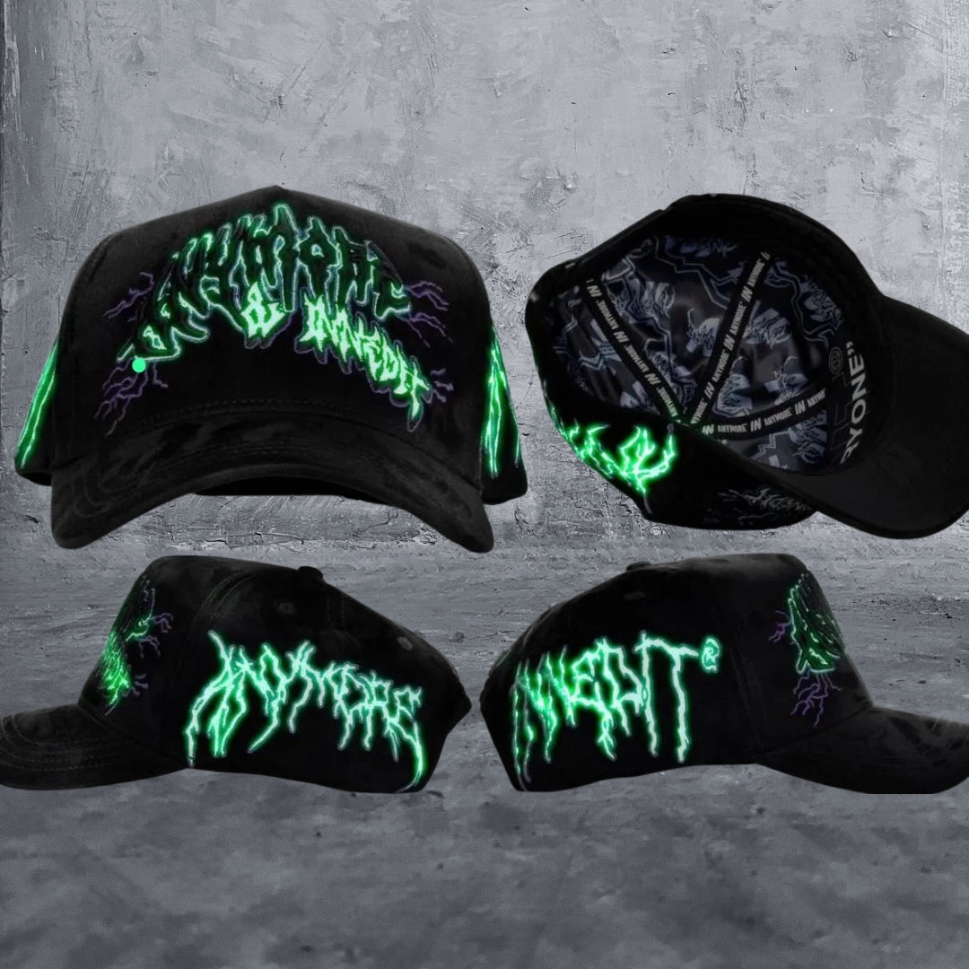 Gorra Innedit X Anymore - ANYMORE & INNEDIT (GLOW IN THE DARK)  (PREVENTA)