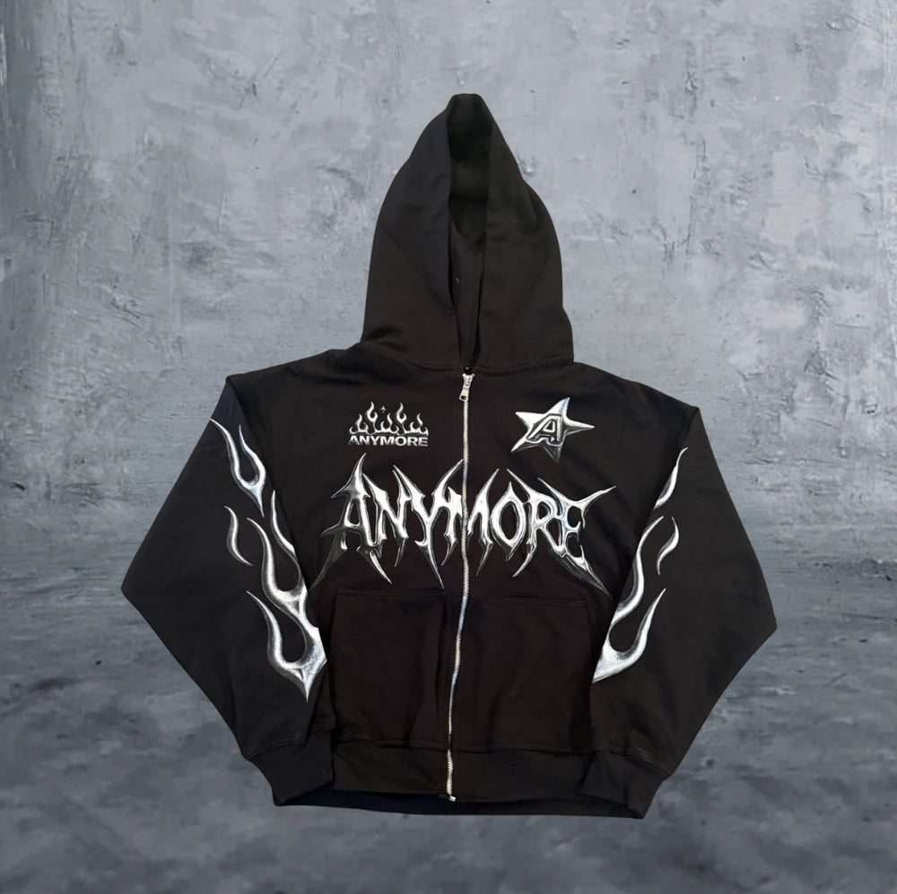 Anymore Hoddie - Anymore Cold Fire Hoddie Sudadera